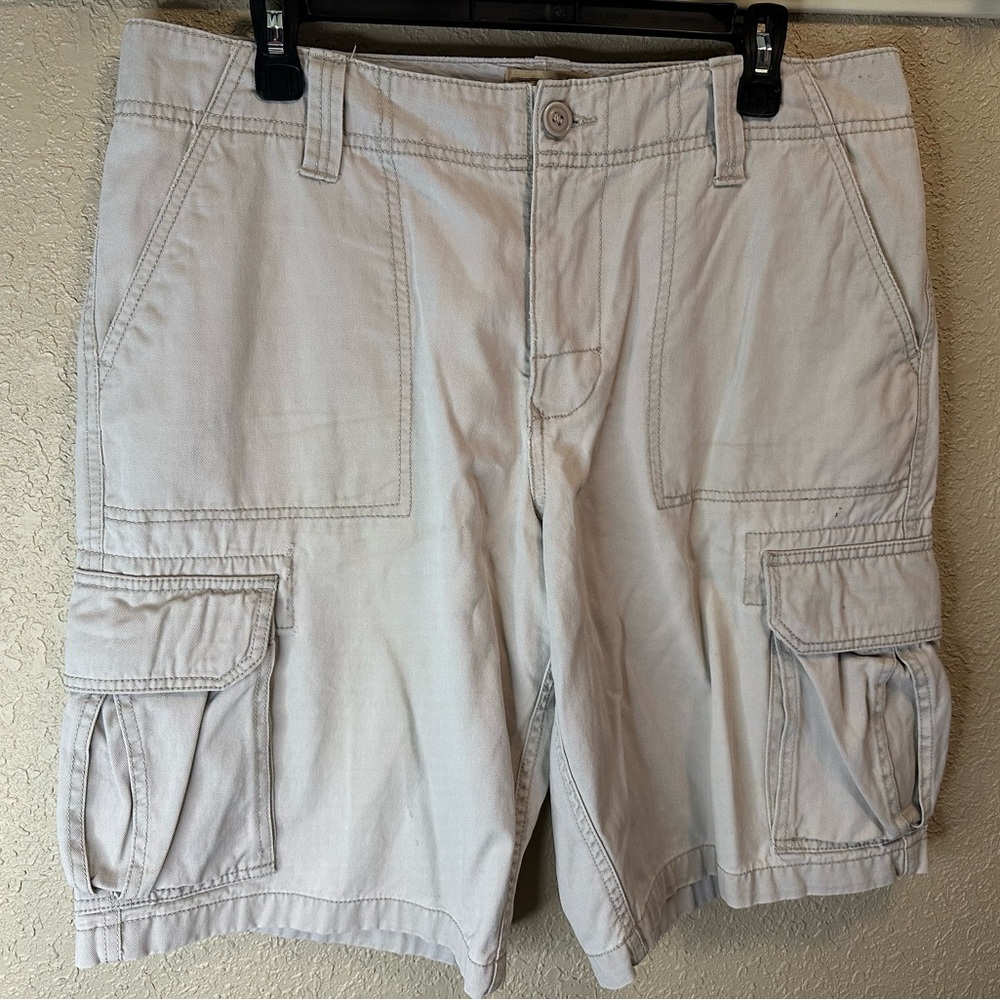 Roebuck & Co. Camo Cargo Shorts Outdoor Casual Size 34